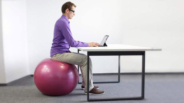 Pilates ball relieve back pain